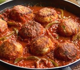 Chicken Cacciatore Meatballs image