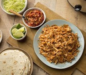 Slow Cooked Chicken Tacos image