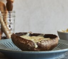 Cheesy Portobello image
