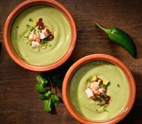 Chilled Chipotle Avocado Soup image