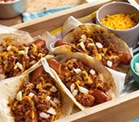 Coney Island Chili Dog Tacos image