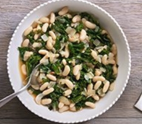 Brodo Braised Kale & White Beans image
