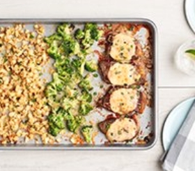 Sheet Pan Steak & Potatoes Au Gratin image