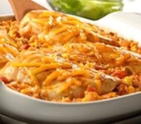 Tex-Mex Chicken & Rice Bake image