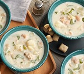 Creamy New England Clam Chowder image