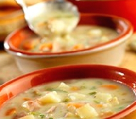 Garlic Potato Soup image