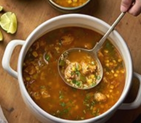 Fiesta Chicken Soup image