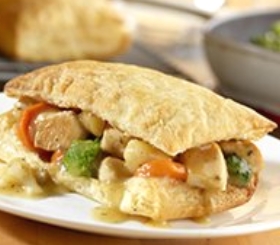 Chicken Pot Pie Squares image