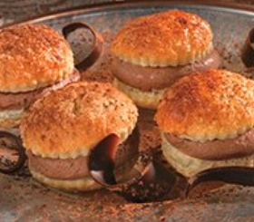 Cocoa Petit Pastry Puffs image
