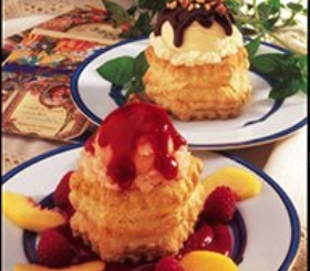 Peach Sorbet Melba image