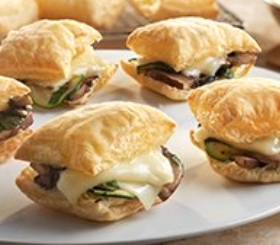 Portobello Mushroom Napoleon Appetizers image