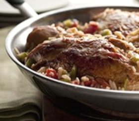 Chicken Rice Skillet image