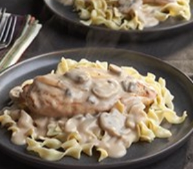 Creamy Chicken and Mushrooms image