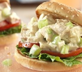 Picnic Chicken Salad Sandwiches image