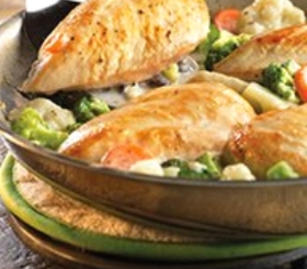 Lemon Herb Chicken Primavera image