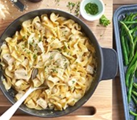 Quick Creamy Chicken & Noodles image