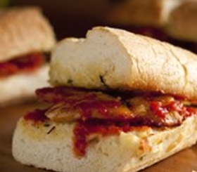 Chicken Mozzarella Sandwiches image