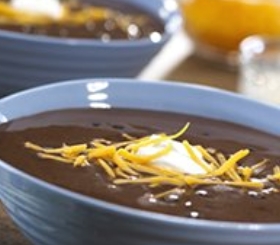Southwestern Black Bean Soup image