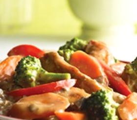 Creamy Chicken Stir-Fry image