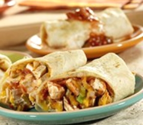 Oven-Fried Chicken Chimichangas image