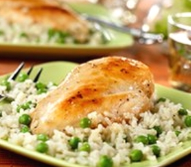 Chicken with Savory Herbed Rice image