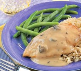 Creamy Mushroom-Garlic Chicken image