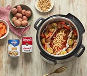 Instant Pot® Meatloaf with Roasted Potatoes image