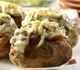 Asparagus & Ham Potato Topper image