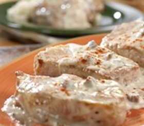 Creamy Ranch Pork Chops & Rice image