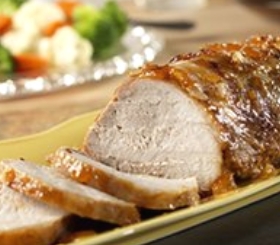 Slow-Cooked Apricot Glazed Pork Roast image