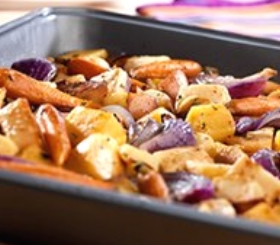 Oven-Roasted Root Vegetables image