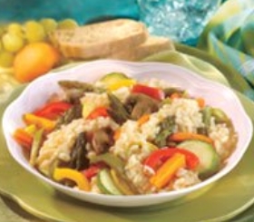 Roasted Spring Vegetable Risotto image