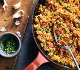 Zesty Rice with Chorizo image