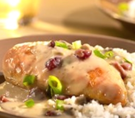 Saucy Cranberry Orange Chicken image