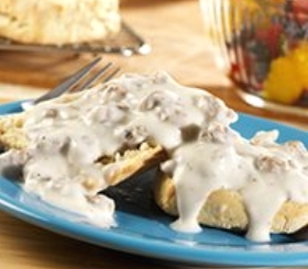 Biscuits and Sausage Gravy image