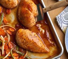 Sweet & Sour Chicken & Vegetables image