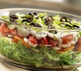 Company Buffet Layered Salad image