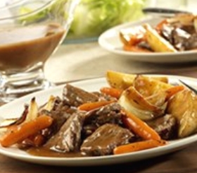 Slow Cooker Weekday Pot Roast & Vegetables image