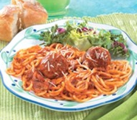 Crowd-Pleasing Meatball & Spaghetti Bake image