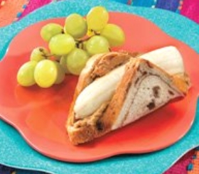 Peanut Butter Banana Swirl Tacos image