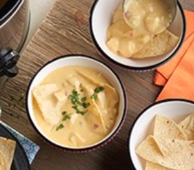 Slow Cooker Fiesta Chicken Tortilla Soup image