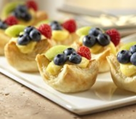 Vanilla Fruit Tarts image