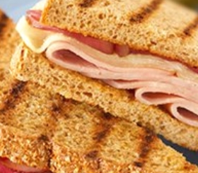 Hearty Ham and Onion Melts image