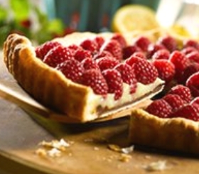 Lemon Raspberry Tart image