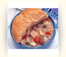 Homestyle Chicken Pot Pie with Ham image