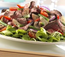 Grilled Steak and Potato Salad image