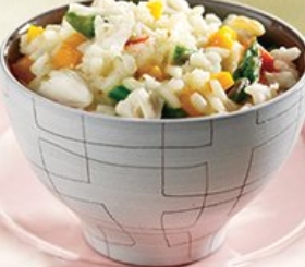 Crab and Asparagus Risotto image