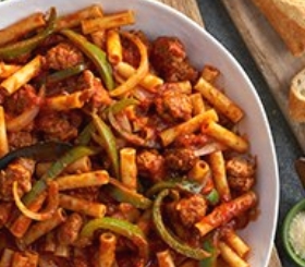 Italian Sausage & Peppers with Penne image