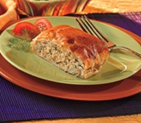Chopped Chicken with Dill en Croute image