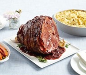 Cherry & Port Glazed Ham image